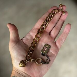 Juicy Couture Rose Gold Charm Bracelet ❤️